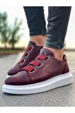 CH253 CBT Mirror Non Erkek Ayakkabı BORDO