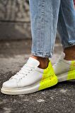 CH254 CBT Pittura Erkek Ayakkabı 502 NEON SARI TOPUK SPLUSH
