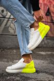 CH254 CBT Pittura Erkek Ayakkabı 502 NEON SARI TOPUK SPLUSH