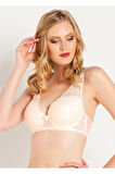 Askısı Dantelli Push Up Destekli Sütyen