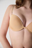 Basic Düz Dekolte Push Up Destekli Sütyen