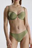 Dekolteli Süngerli Bikini Üstü