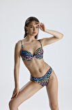 Dekolteli Süngerli Bikini Üstü