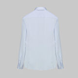 GOIAS DÜĞMELİ YAKA AÇIK MAVİ SLİM FİT GÖMLEK