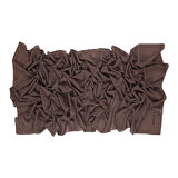 SARAR KAHVERENGİ PARLAK PENYE ŞAL