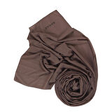 SARAR KAHVERENGİ PARLAK PENYE ŞAL