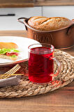 Porsima 6080 Borosilikat Isıya Dayanıklı Cam Kulplu Çay Bardağı Kahve Ve Çay Kupası 3'lü 200ml