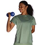 Cicogna Kadın Yeşil Günlük Stil T-Shirt 23KKTP18D01-SGE