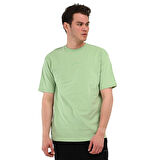 Nove Erkek Yeşil Günlük Stil T-Shirt 24YETL18D06-YSL