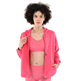 Piena Kadın Pembe Günlük Stil Sweatshirt 24YKTL13D21-PMB