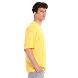 Island Erkek Sarı Günlük Stil T-Shirt 24YETL18B04-SRI