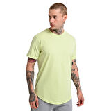 Ognian2 Erkek Yeşil Günlük Stil T-Shirt 24KE004-YSL