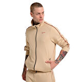 Coruna Erkek Bej Günlük Stil Eşofman Üstü 24KE014-OAT