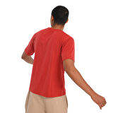 Nove2 Erkek Turuncu Günlük Stil T-Shirt 24KE017-KRMT