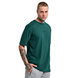 Nove2 Erkek Yeşil Günlük Stil T-Shirt 24KE017-YSL