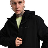 Orense Softshell Erkek Siyah Günlük Stil Mont 24KE020-SYH