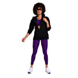 Sevilla Kadın Siyah Günlük Stil Eşofman Üstü 24KK008-SYH