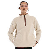 Sherpa Kadın Bej Günlük Stil Polar 24KK018-OAT