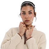 Sherpa Kadın Bej Günlük Stil Polar 24KK018-OAT