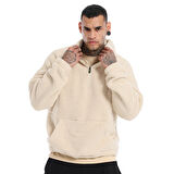 Sherpa Erkek Bej Günlük Stil Polar 24KE022-OAT