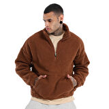 Sherpa Erkek Kahverengi Günlük Stil Polar 24KE022-KHVE