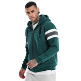 Sportive Munich Erkek Yeşil Günlük Stil Sweatshirt 24KE031-YSL