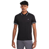 Nagoya Erkek Siyah Koşu T-Shirt 25YE001-SYH