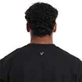 Kimitsu Erkek Siyah Koşu T-Shirt 25YE003-SYH