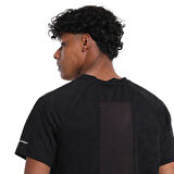 Atami Erkek Siyah Koşu T-Shirt 25YE009-SYH