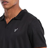 Otaru Erkek Siyah Koşu T-Shirt 25YE010-SYH