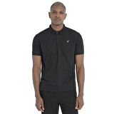 Furano Erkek Siyah Günlük Stil T-Shirt 25YE017-SYH