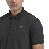 Furano Erkek Siyah Günlük Stil T-Shirt 25YE017-SYH