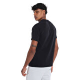 Kofu Erkek Siyah Günlük Stil T-Shirt 25YE020-SYH