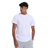 Ognian3 Erkek Beyaz Günlük Stil T-Shirt 25YE021-BYZ