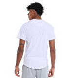 Ognian3 Erkek Beyaz Günlük Stil T-Shirt 25YE021-BYZ