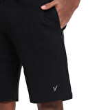 Narita Erkek Siyah Günlük Stil Şort 25YE026-SYH
