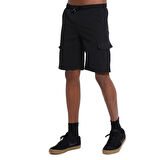 Gujo Erkek Siyah Günlük Stil Şort 25YE028-SYH