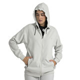 Ikoma Kadın Gri Koşu Eşofman Üstü 25YK004-GRI