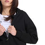 Ikoma Kadın Siyah Koşu Eşofman Üstü 25YK004-SYH