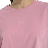 Ube Kadın Pembe Günlük Stil T-Shirt 25YK015-PMBE