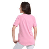 Mine Kadın Pembe Günlük Stil T-Shirt 25YK018-PMBE