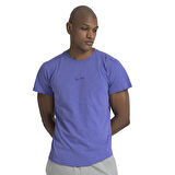 Iga Erkek Mor Günlük Stil T-Shirt 25YE031-MOR