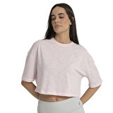 Tokyo Kadın Pembe Günlük Stil T-Shirt 25YK027-PMB