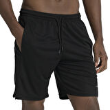 Nebbia3 Erkek Siyah Günlük Stil Şort 25YE032-SYH