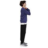 Ault Erkek Siyah Günlük Stil Eşofman Altı 25KE1008-SYH