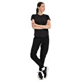 Peoria Kadın Siyah Günlük Stil Eşofman Altı 25KK1049-SYH