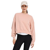 Fowler Kadın Pembe Günlük Stil Sweatshirt 25KK1038-PPMB