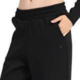 Sierra Barrel Kadın Siyah Günlük Stil Eşofman Altı 25KK1050-SYH