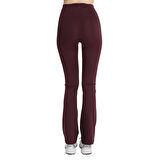 Eloy Flare Kadın Bordo Antrenman Tayt 25KK1035-BRD