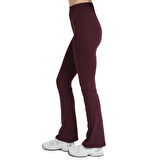 Eloy Flare Kadın Bordo Antrenman Tayt 25KK1035-BRD